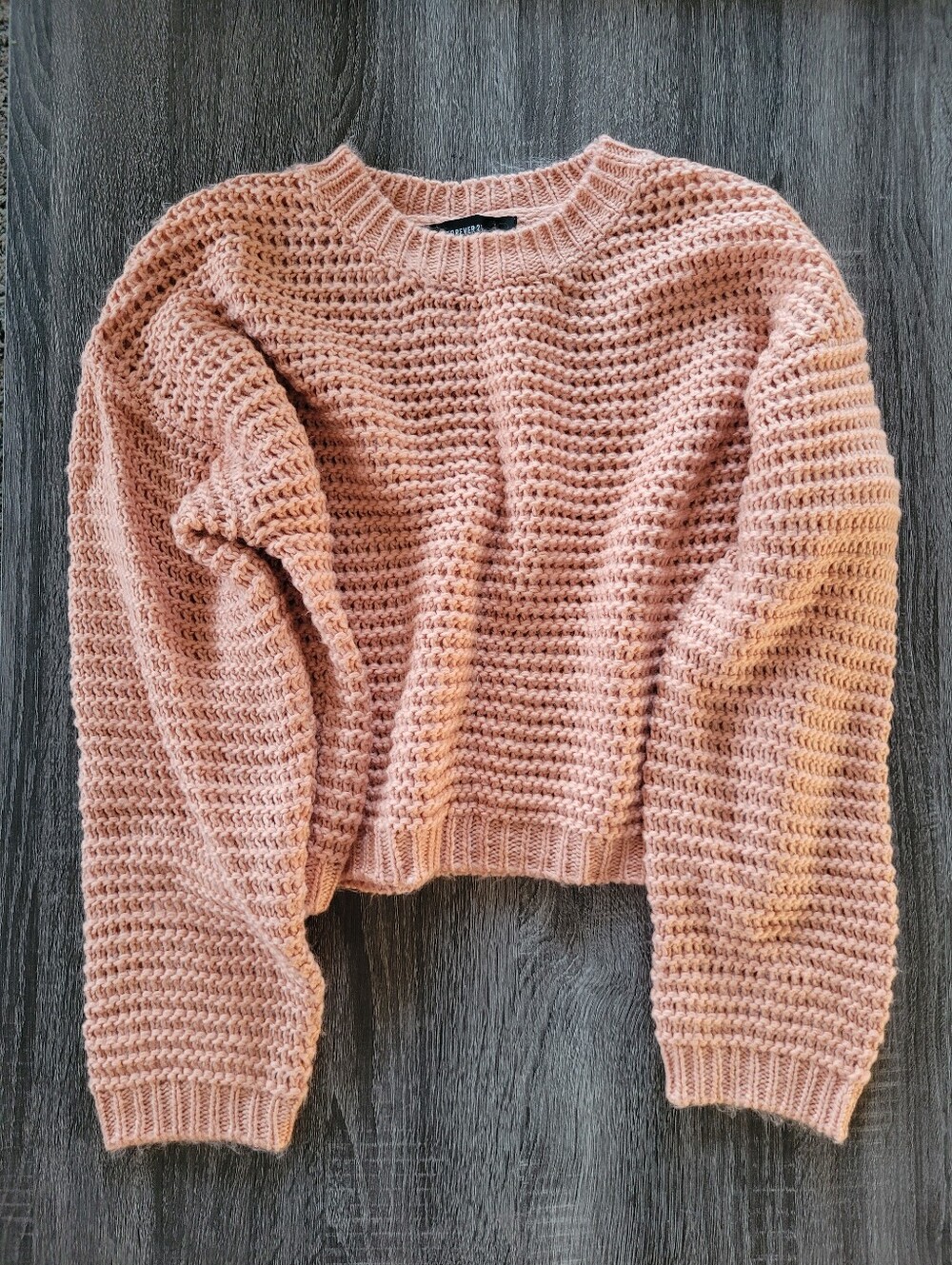 Forever 21 Cropped Knit Sweater